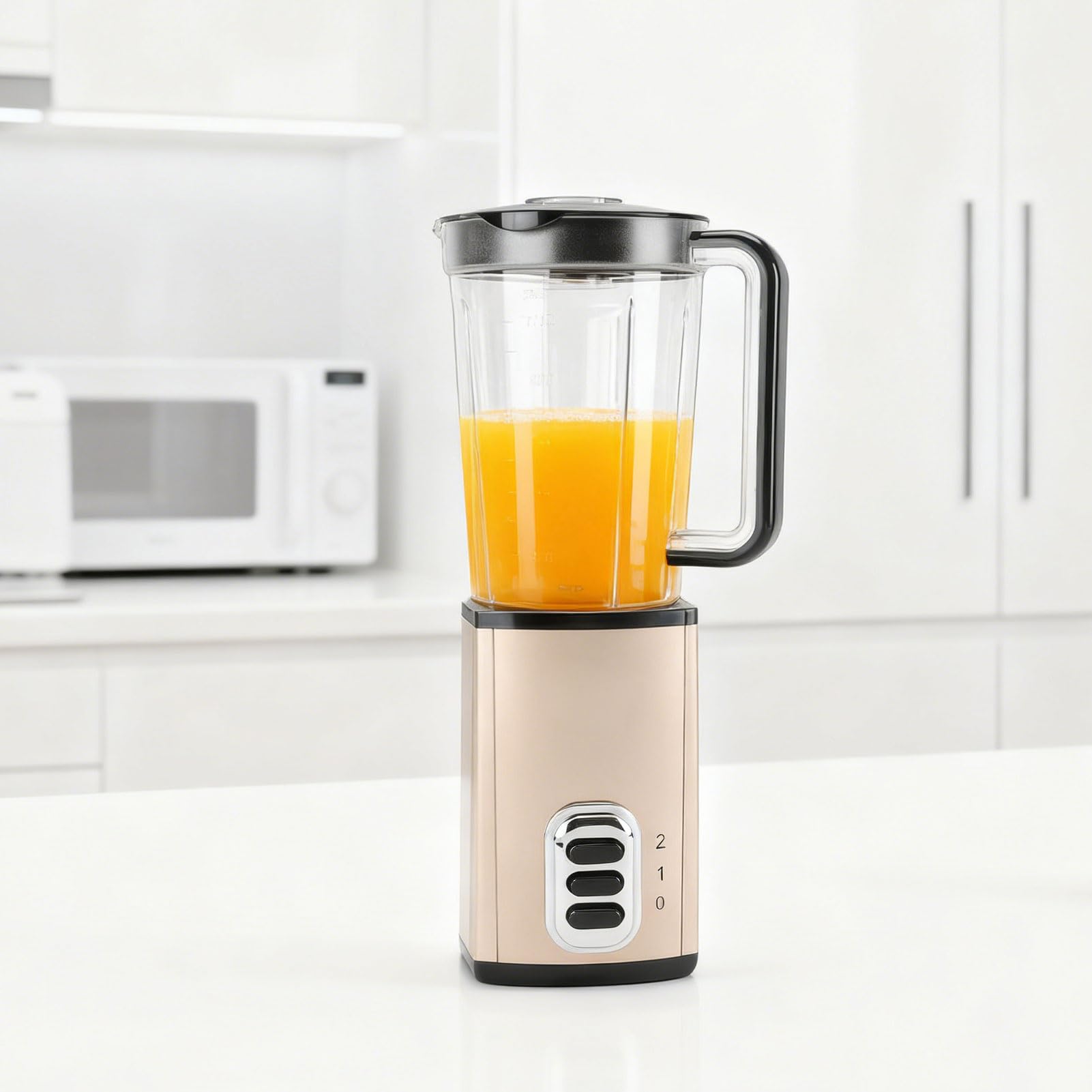 Generic Osobisty Kompaktowy Blender Wydajna Sokowirówka o Mocy 300 W do Domowej Kuchni, Wyciskarka do Soków Owocowo-warzywnych o Pojemności 1 L (wtyczka UE)