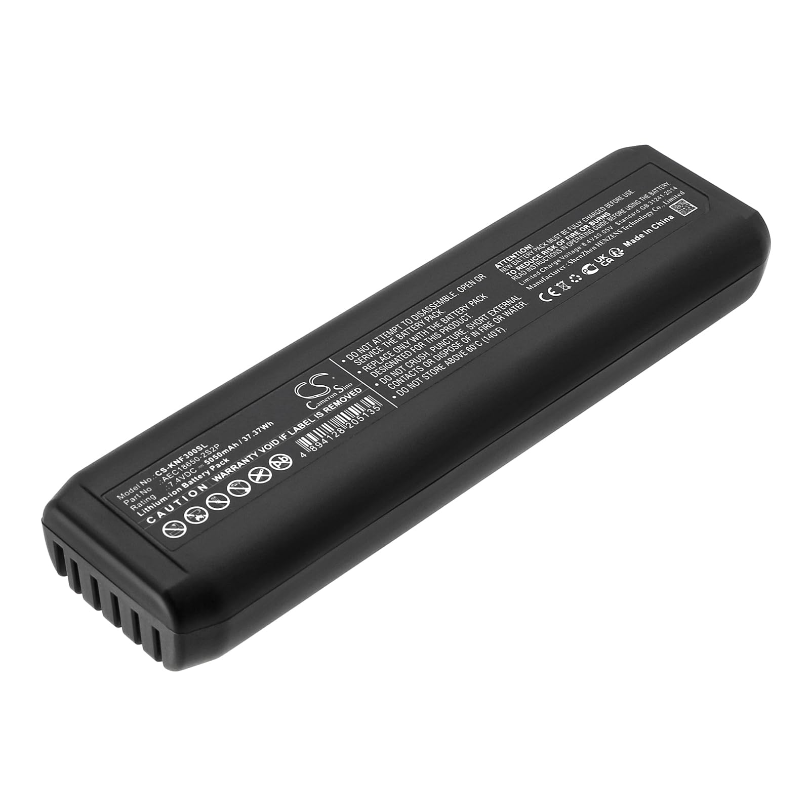 TECHTEK Batería 5050mAh Compatible con [Konftel] 300M, 300MX, 300W, 300WX, para [Avaya] B169, B169 Wireless SIP Conference Phone sustituye 700508893, 900102095, Li18S