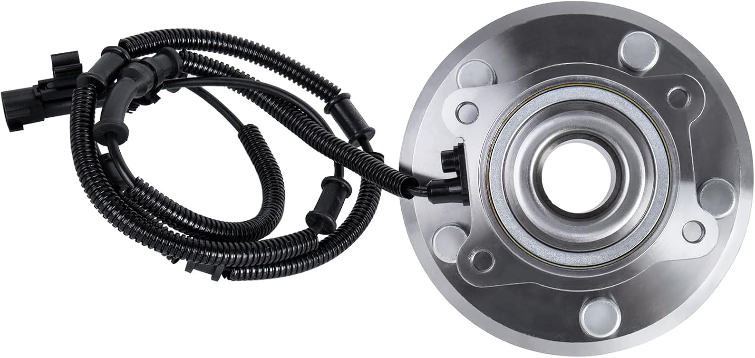 512360 Rear Wheel Hub Bearing Assembly 5 Lugs w/ABS Compatible for 2008-2012 Dodge Grand Caravan