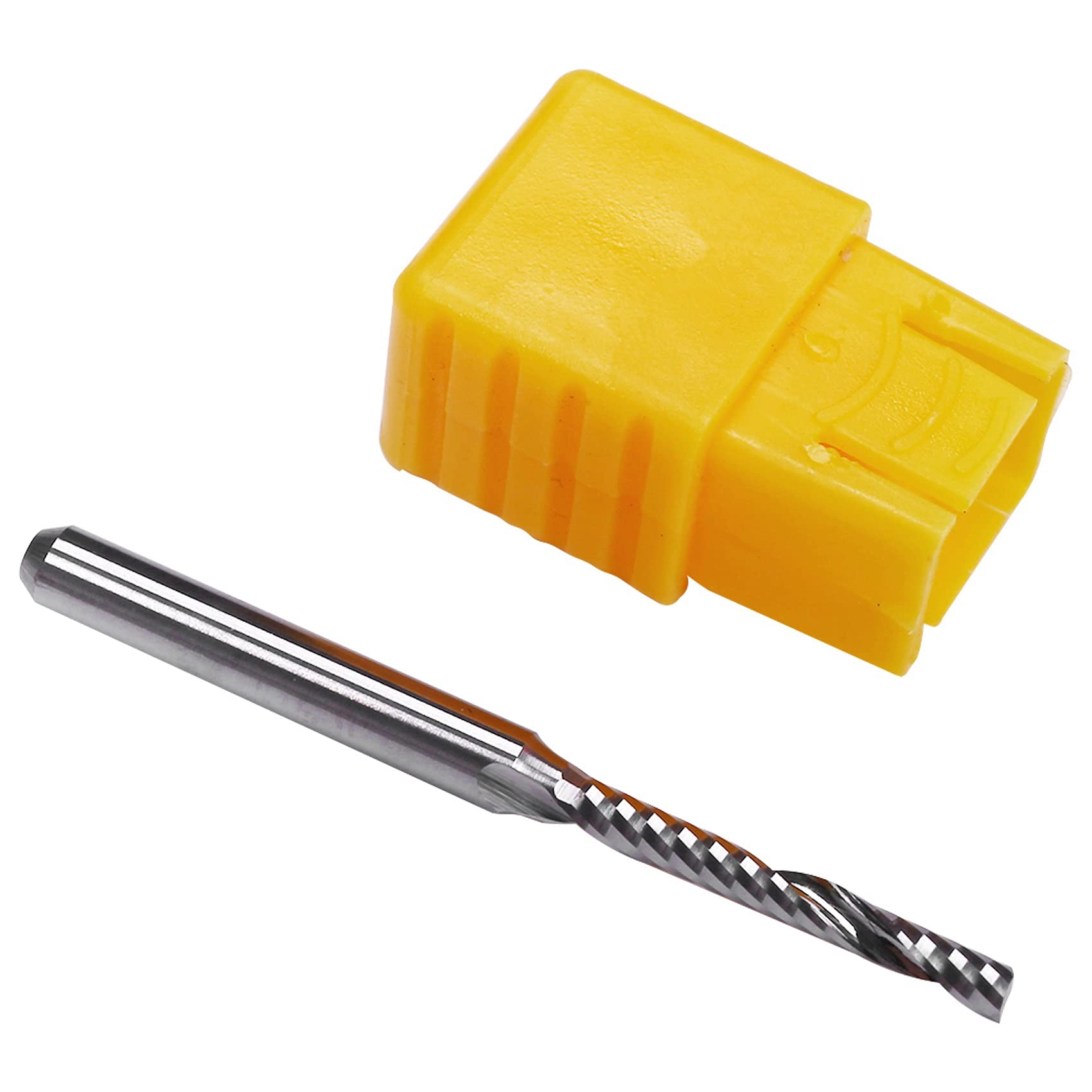 Fresa A Sfera HSSAL 2 Flauti Per CNC - R0.75x6x4x70mm, Per Alluminio, Rame, Plastica - Foto 8