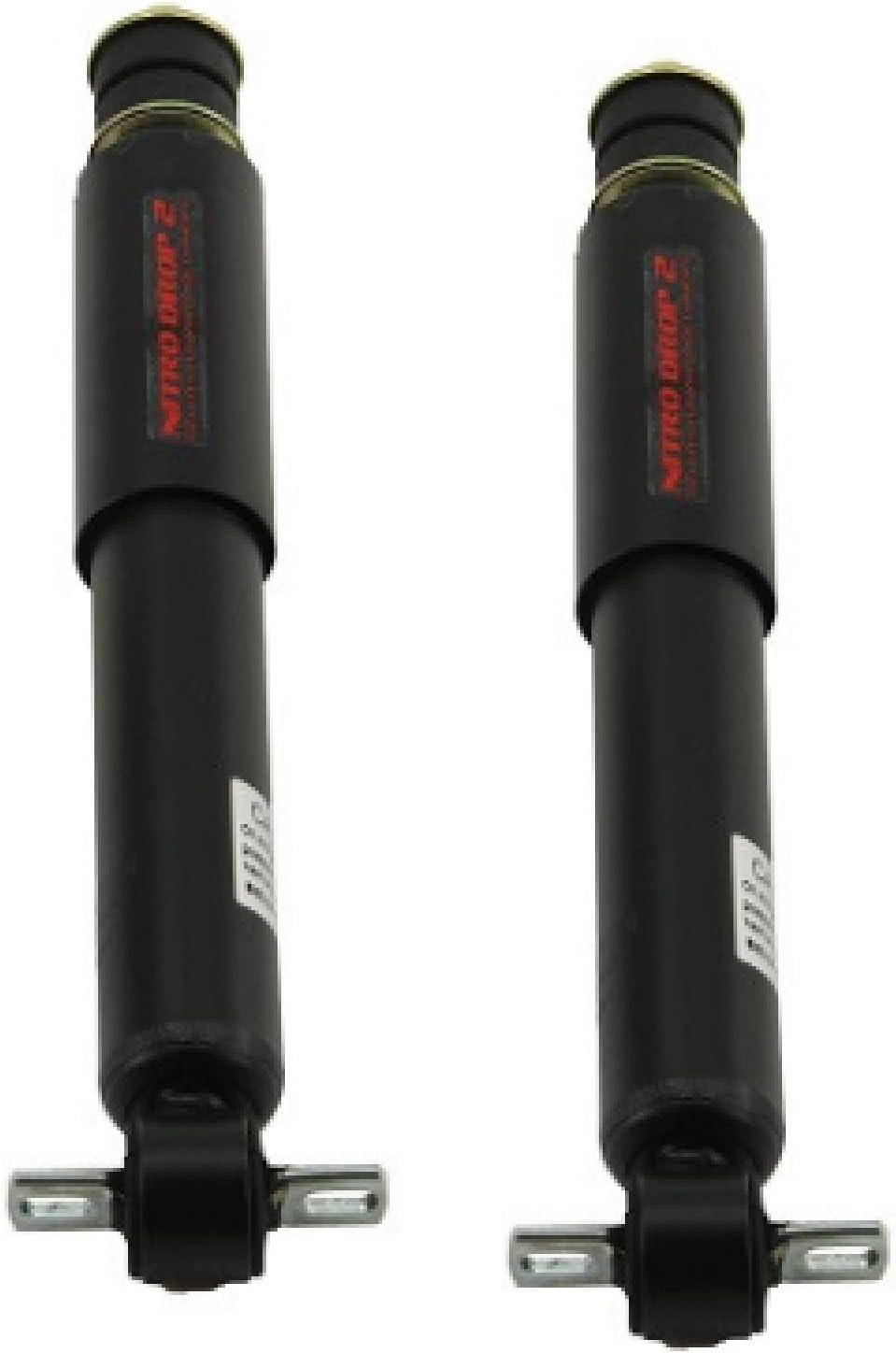 Belltech 8000 Pair of Front Nitro Drop 2 Shock Absorbers for Astro Silverado F-150 Sierra Navigator B2300 Tacoma RWD