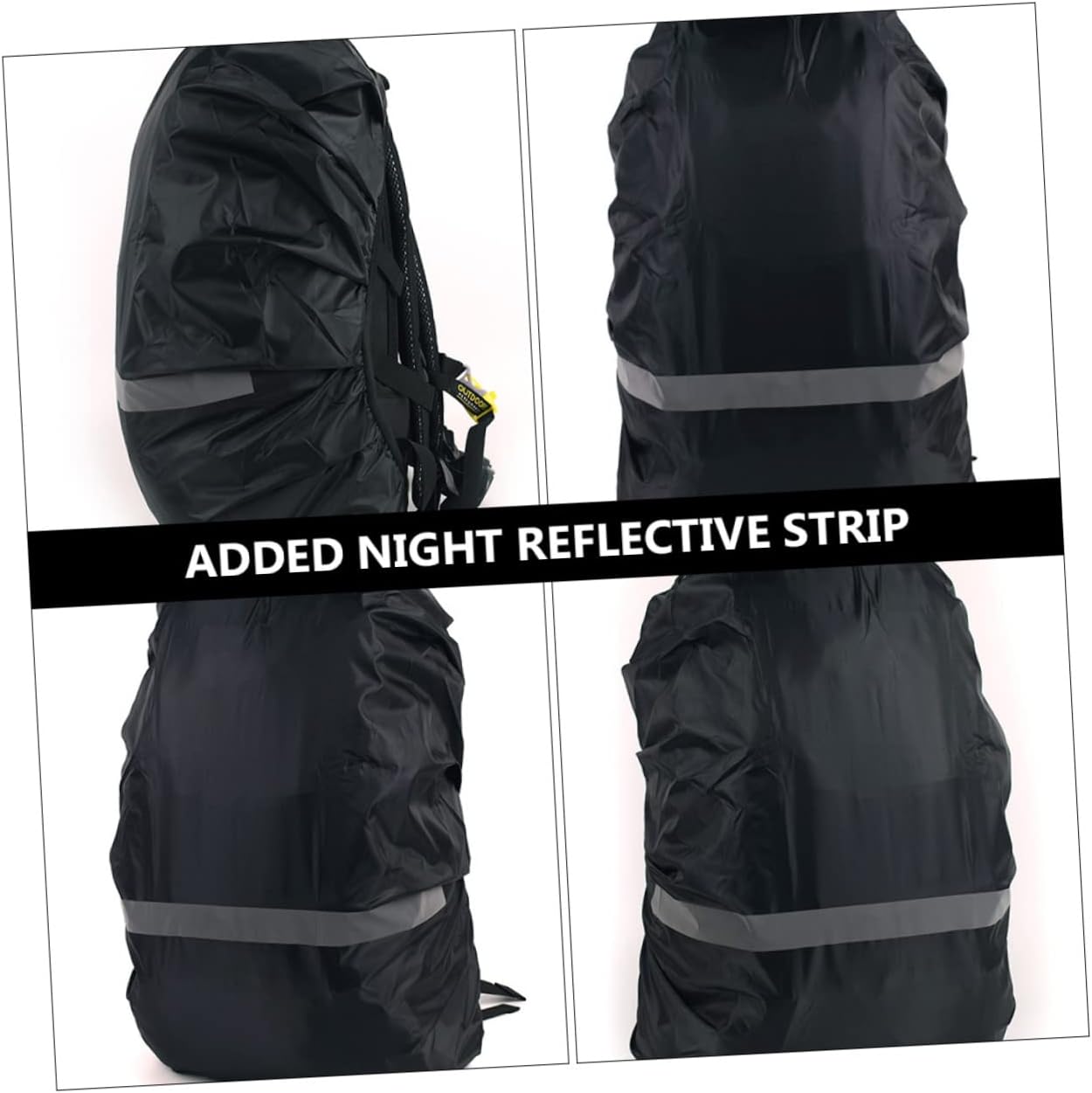 2pcs Backpack for Travel Bookbag Rain Cover Elastic Band Dustproof Backpack Cover