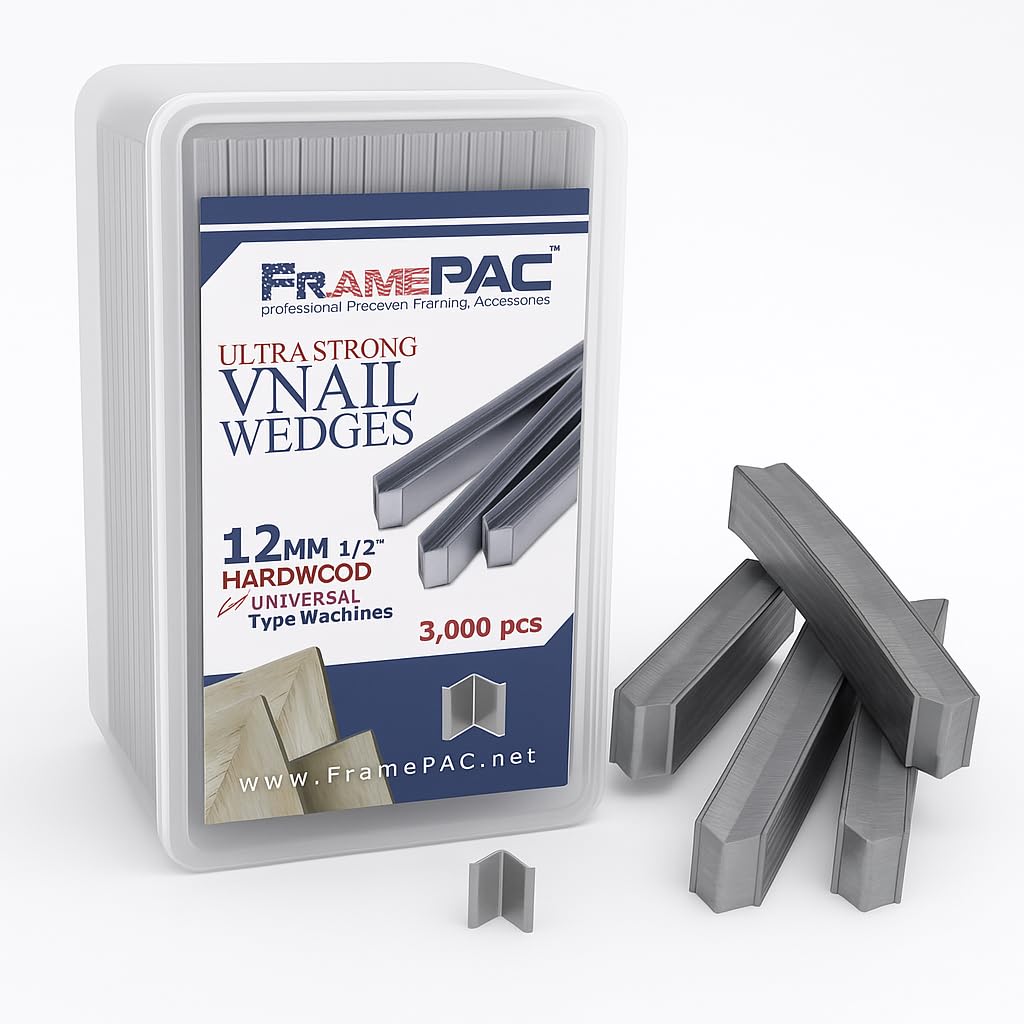 V Nails for Picture Frames - Strong & Durable -26 V Nails for Picture Frames - Strong & Durable -26