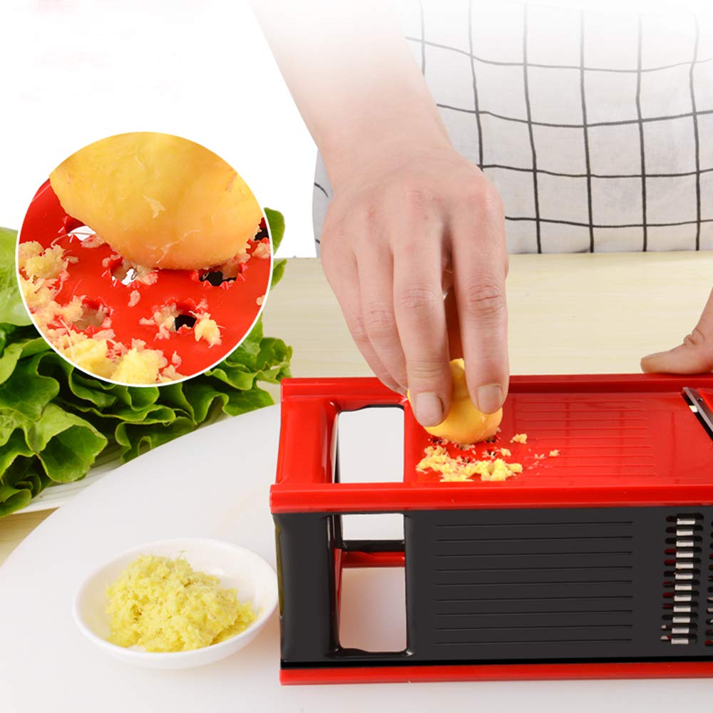 便利キッチンツール 多機能スライサー スライサー セット 1台6役 キャベツ 多機能 野菜カッター ステンレス製