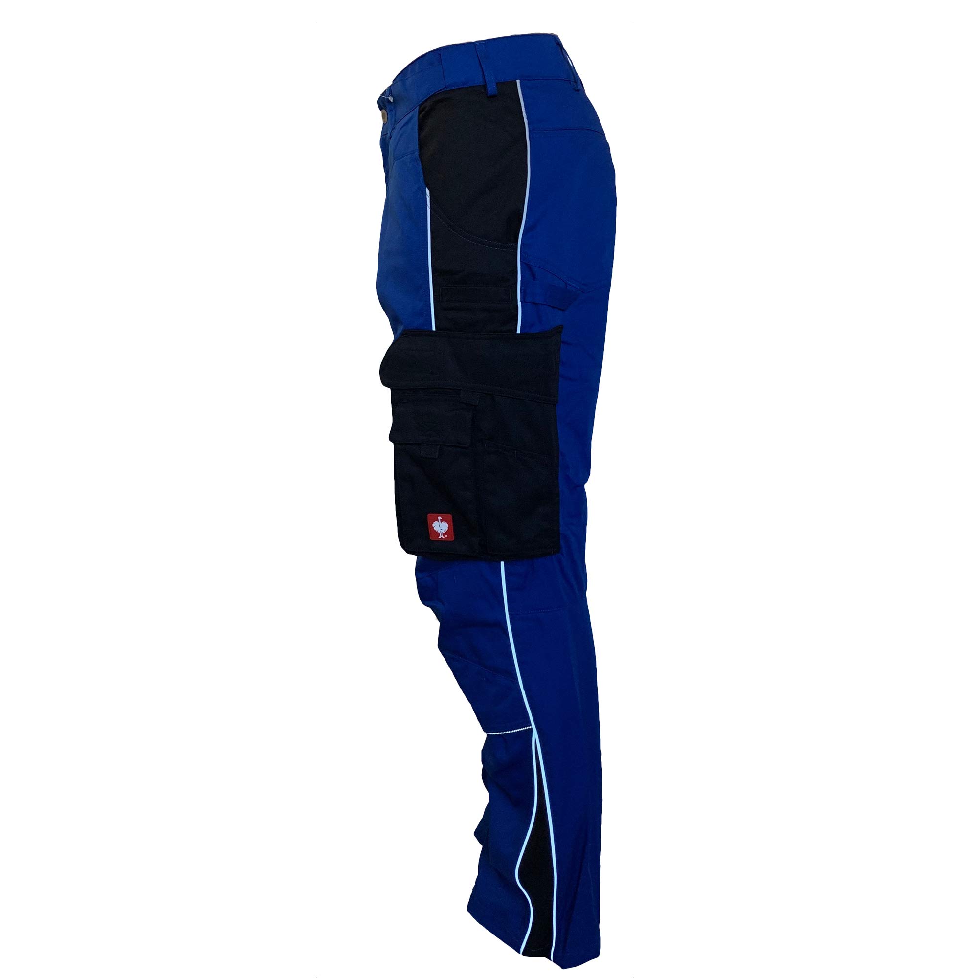 E.S. Bundhose Active Arbeitshose (blau/schwarz, 44)