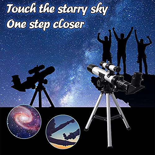 Telescopio Astronómico Refractor 60mm con Trípode de Acero miniatura 4