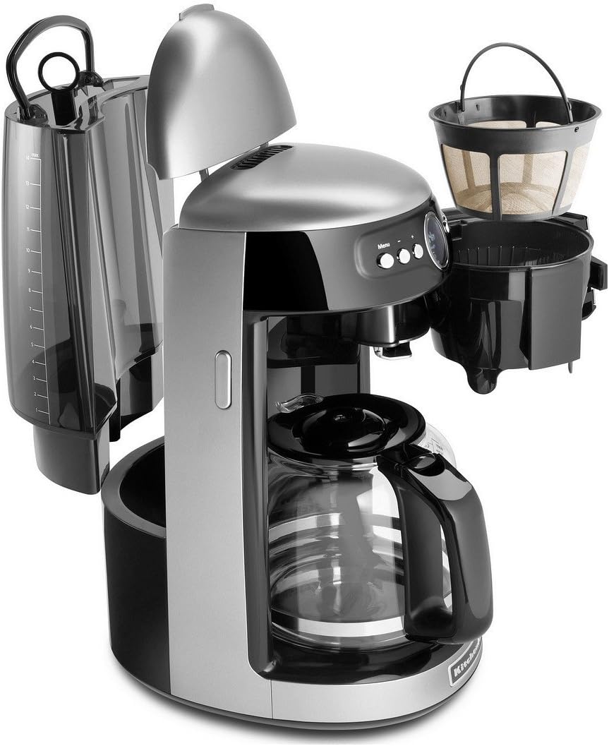 KitchenAid KCM1402ACS Coffee Maker, 14 Cup Architect