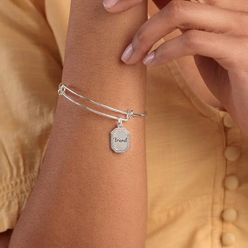Miniatura 2 de Alex and Ani - Pulsera Because I Love You, Metal, No es una piedra preciosa