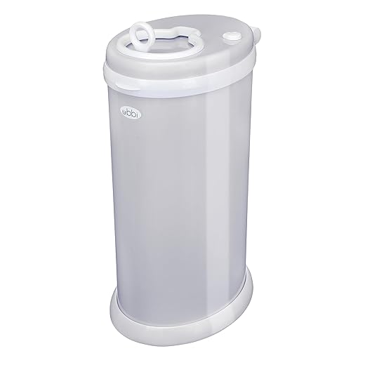ubbi Ivory Nappy Bin 10007, Zand, 1 Unidad (Paquete de 1)