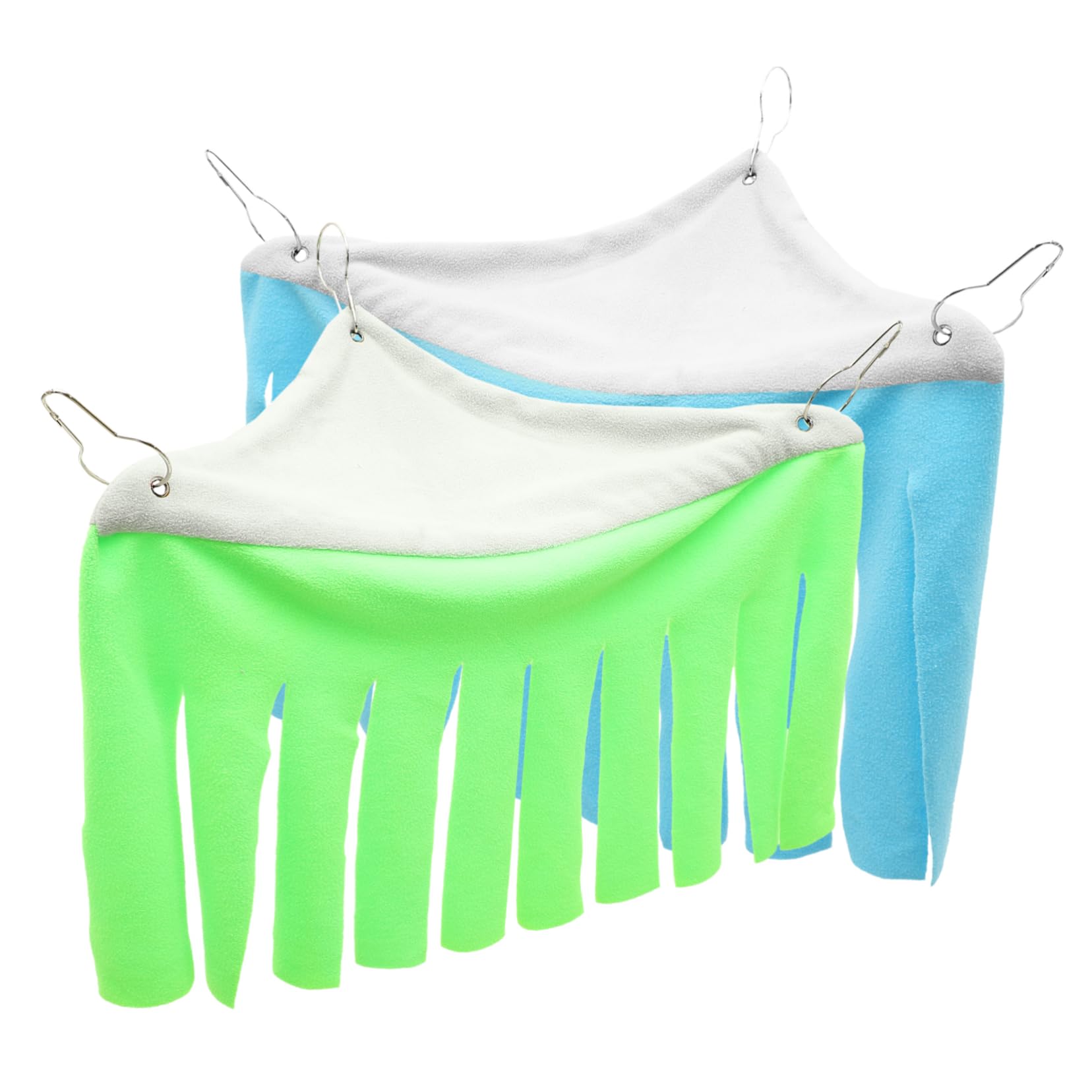 YARNOW 2pcs Hamster Hideout Guinea Hammock Hamster Cages Parrot Ladder Hamster Supplies Hamster Cage Supply Hanging Tent Hammock Corner Pet Cage Hideaway Ferret Toys Rabbit House Flannel