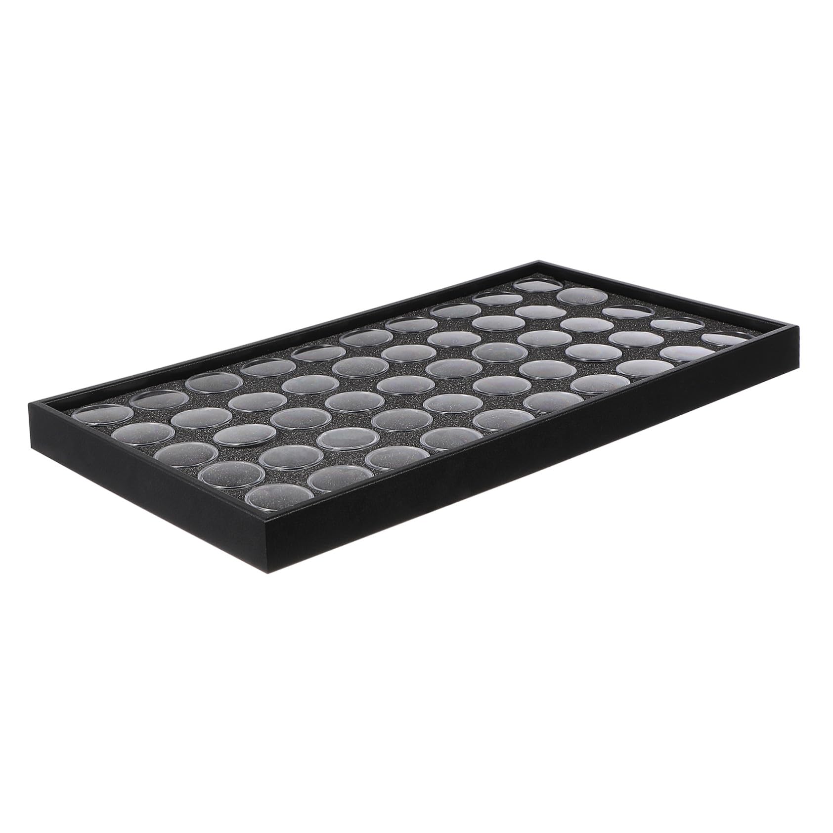 Boîte de rangement pour strass ongles Gatuida à compartiments transparents