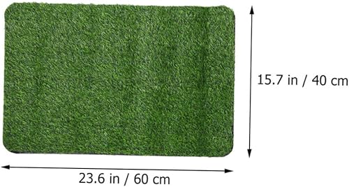 Miniatura 2 de Alfombra de hierba falsa para exteriores, alfombra de puerta delantera, alfombra de césped sintético para el hogar