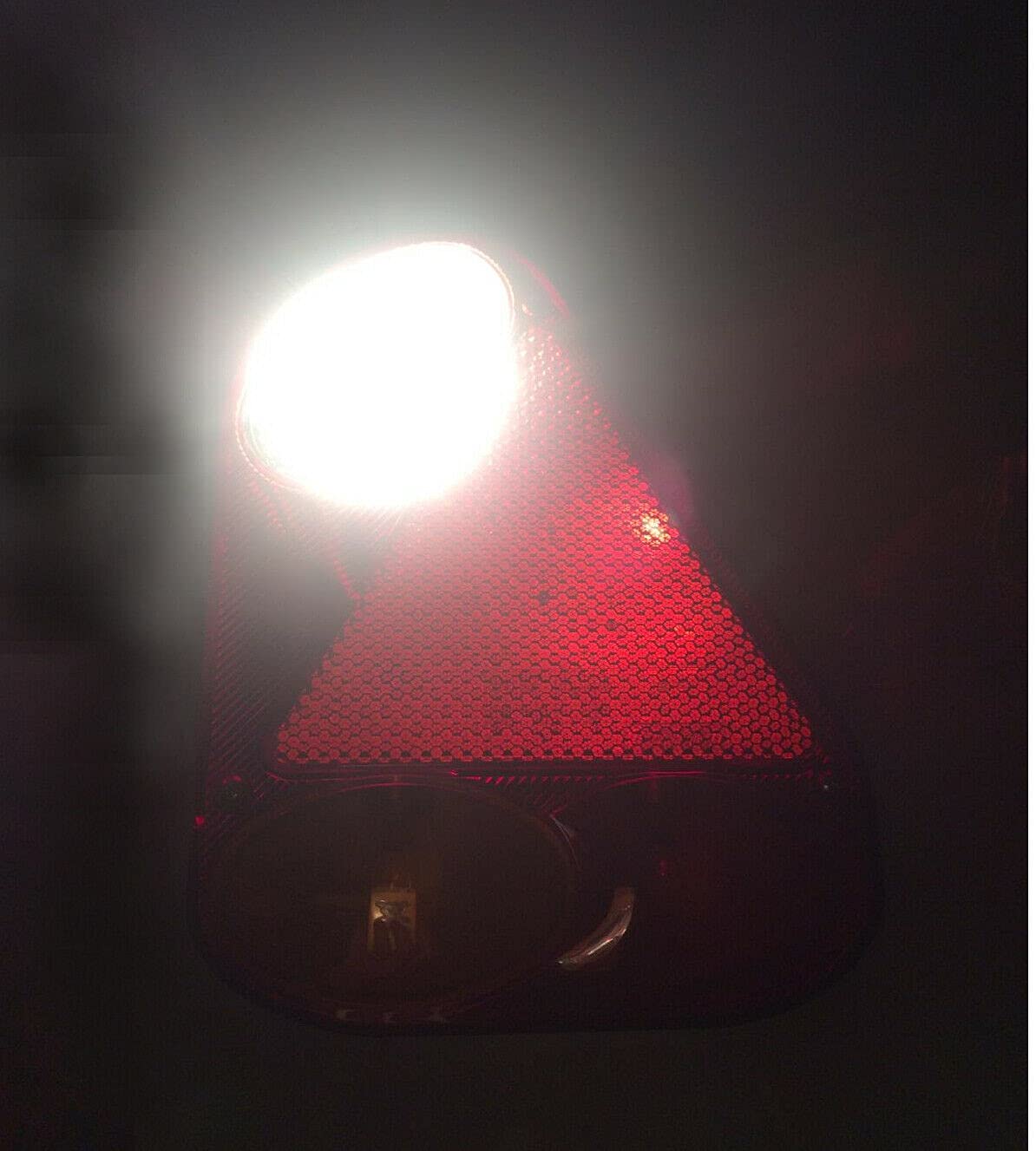 Kit Fanali Posteriori LED Rimorchio 13 Poli Luce Targa E9 Baionetta Roulotte Camion 12V 24V Stop Freccia Nebbia Retromarcia Cavo Incluso Completo