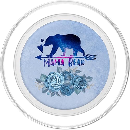 Miniatura 2 de Mama Bear - Agarre pop para mamá y mamá, PopSockets PopGrip agarre intercambiable para teléfonos y tabletas, PopSockets MagSafe PopGrip para iPhone