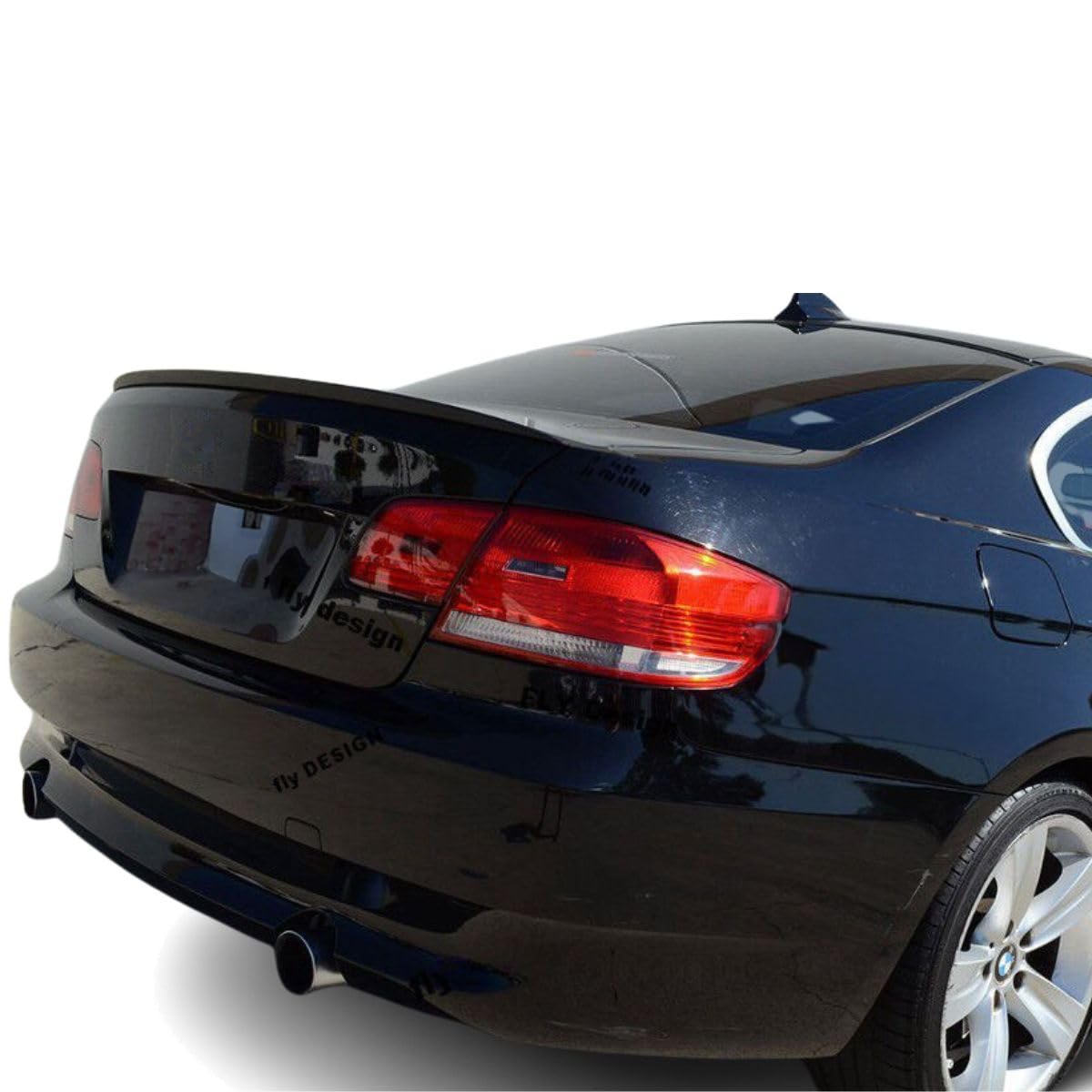 Spoiler posteriore per BMW Serie 3 E92 Coupe, nero lucido
