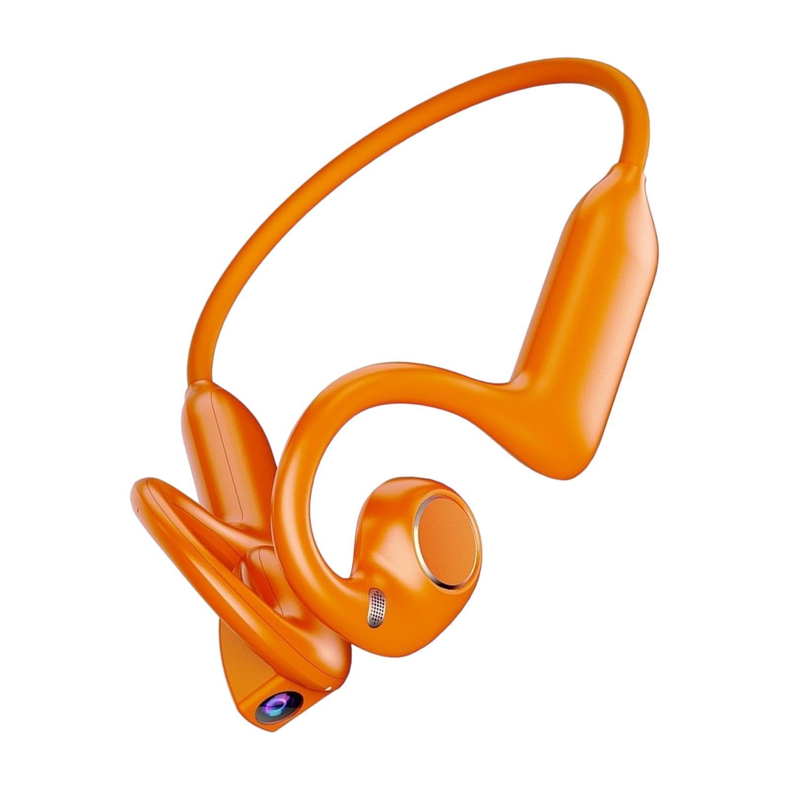 Casque Conduction Osseuse Casque Intelligent à Oreille Ouverte avec