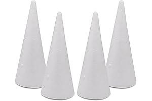 4 Pack of Cone Foam for Intricate Floral Arrangements