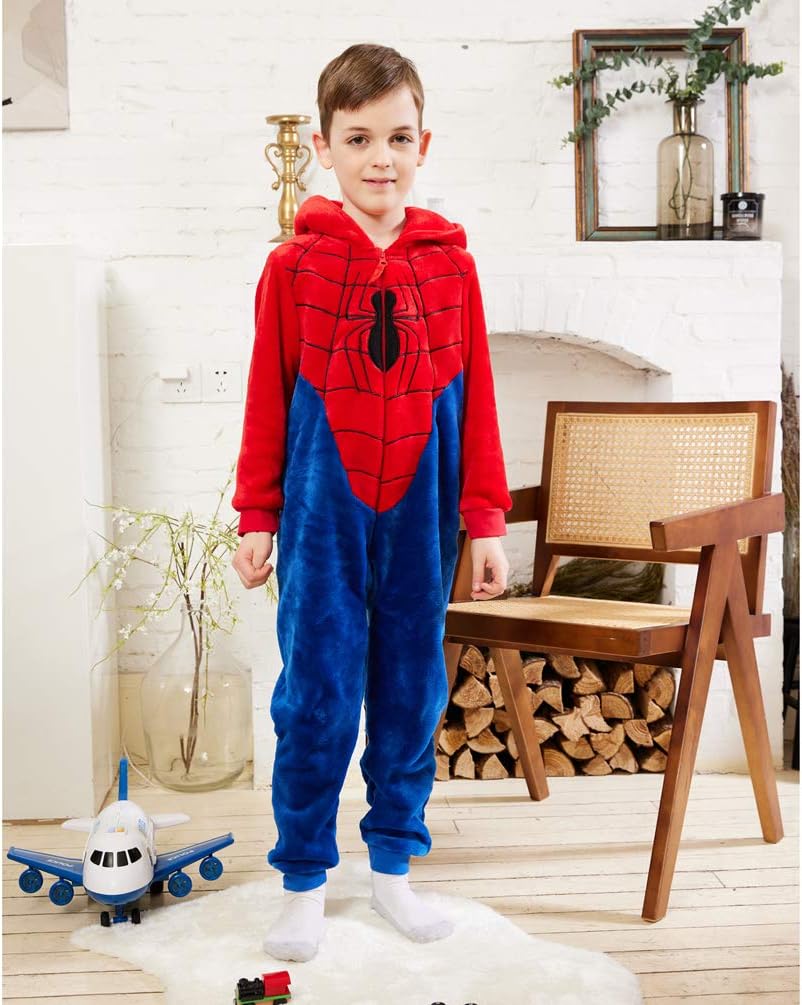 COSUSKET Snug Fit Adult Onesie Pajamas, Halloween Falnnel Womens Cosplay One Piece Costume Sleepwear - Image 5