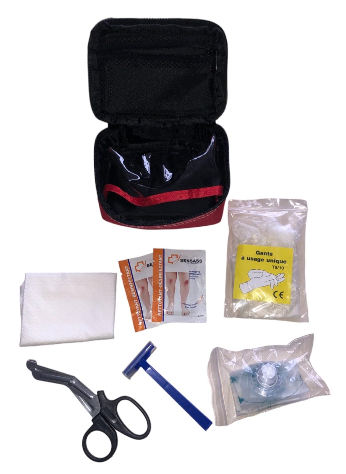 Kit de emergencia para desfibrilador