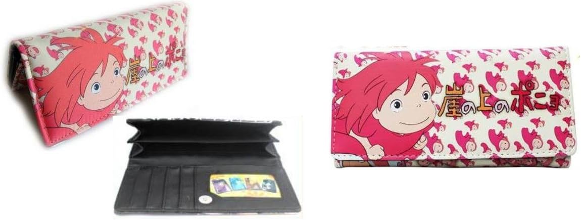 Ponyo Pink Long Wallet