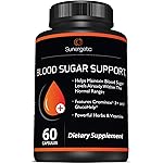 Premium Blood Sugar Support Supplement-Supports Healthy Blood Sugar Levels Already Within Normal Range - Includes Bitter Melon Extract, Vanadium, Chromium, Cinnamon, & Alpha Lipoic Acid-60 Capsules