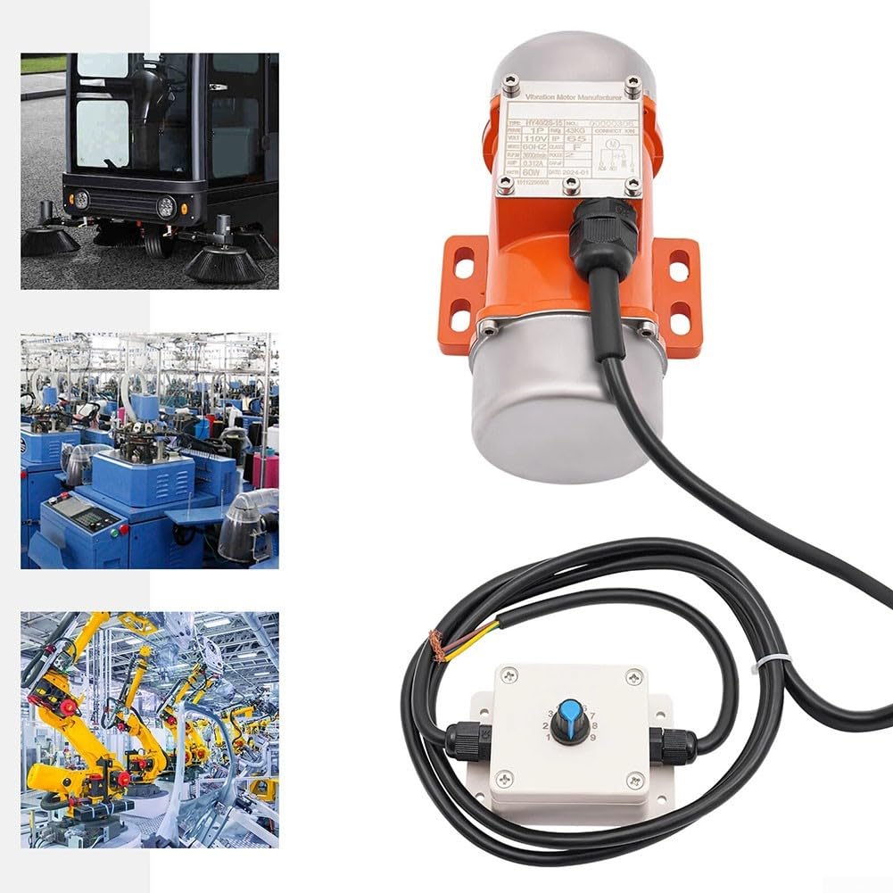 Einphasen Vibrationsmotor 60W 3600U/min Bürstenlos
