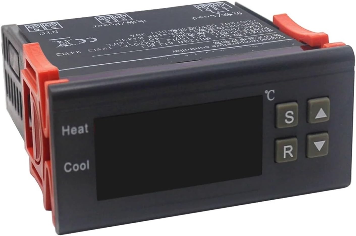 MH1210B Digital Temperature Controller Thermostat Regualator 10A 220V 40~120C for Incubator with NTC Thermocouple