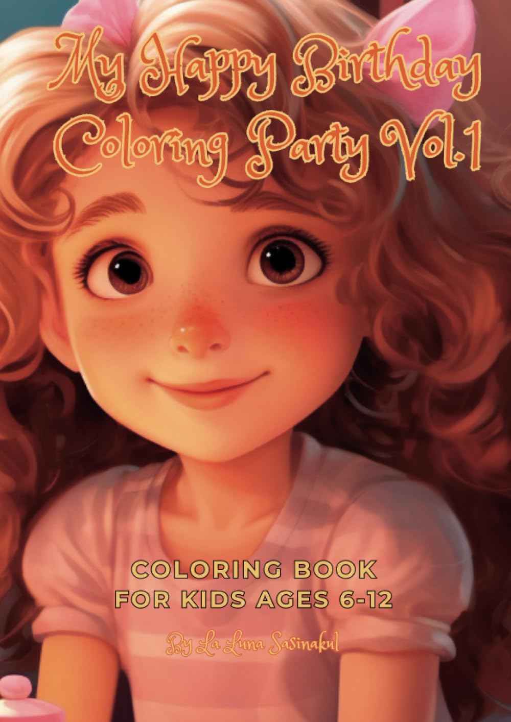 My Happy Birthday Coloring Party Vol.1: A perfect choice to celebrate the funderful birthday party with your own specialized Coloring card for kids ... years old (Children Coloring Greeting Card)