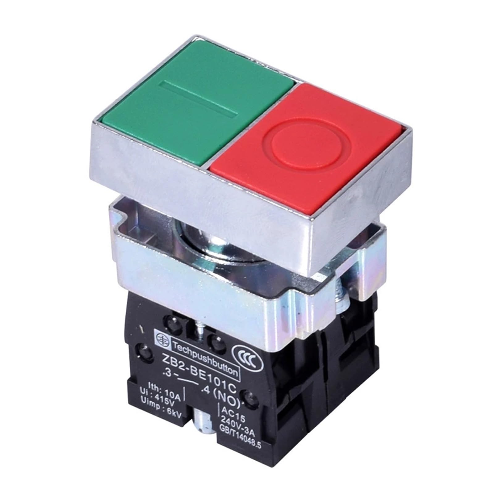 ボンWSペナント＆WS2024 パッチ2点 ZB4BS64 - red Ø60 Emergency switching off pushbutton head