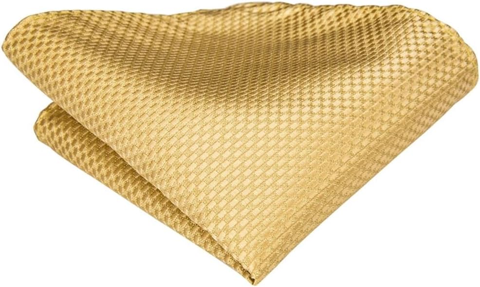 Men's Bow Ties Men Cravats Skinny Solid Gold Yellow Silk Tie Bracelet Set Gift Mens Wedding