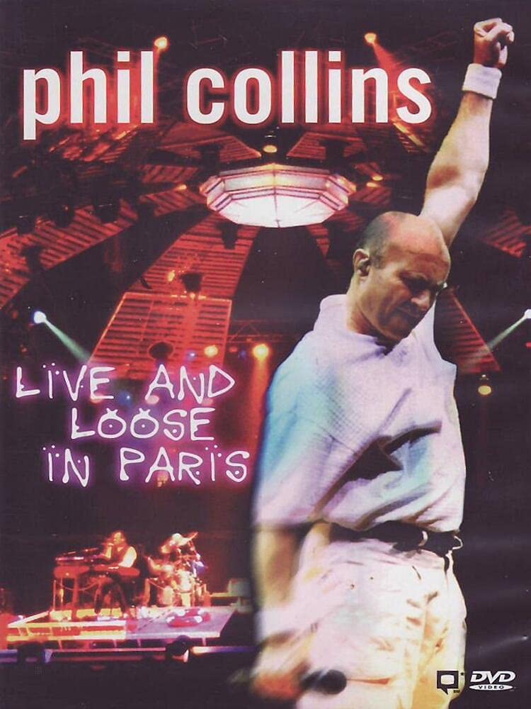 Phil Collins Live and Loose in Paris DVD para revivir grandes éxitos musicales