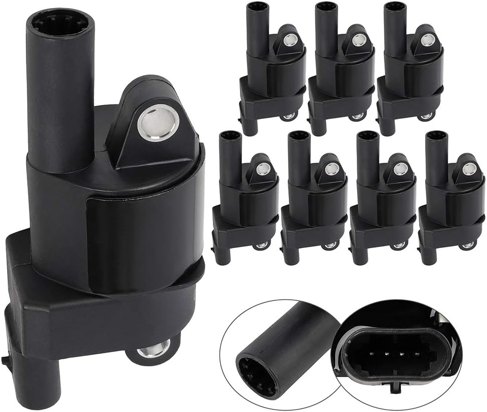 8Pcs Ignition Coil fit 2016-2019 for Cadillac CTS Ignition Coil Set Replacement for UF742, 12658183, 12674754,