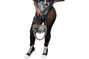 Mesh Outfits For Women: Sultry Mesh Leggings