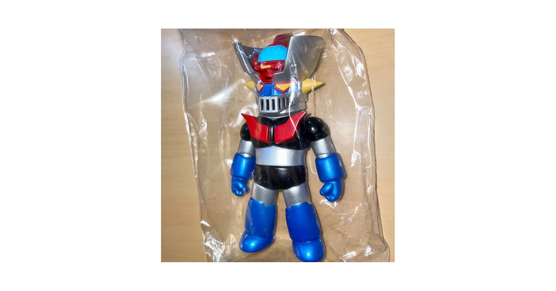 KAIJIN マジンガーZ レトロブルー　ソフビ mazinger Yahoo!オークション - ONE UP ソフビ マジンガーZ レトロブルー