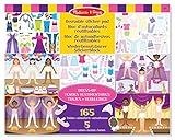 Regalo Educativo Per Bambini; il set di sticker Melissa and Doug incoraggia l'immaginazione e la narrazione di bambini e bambine oltre ad aiutare a supportare lo sviluppo delle loro abilità motorie, rendendolo un regalo ottimo per ogni occasione