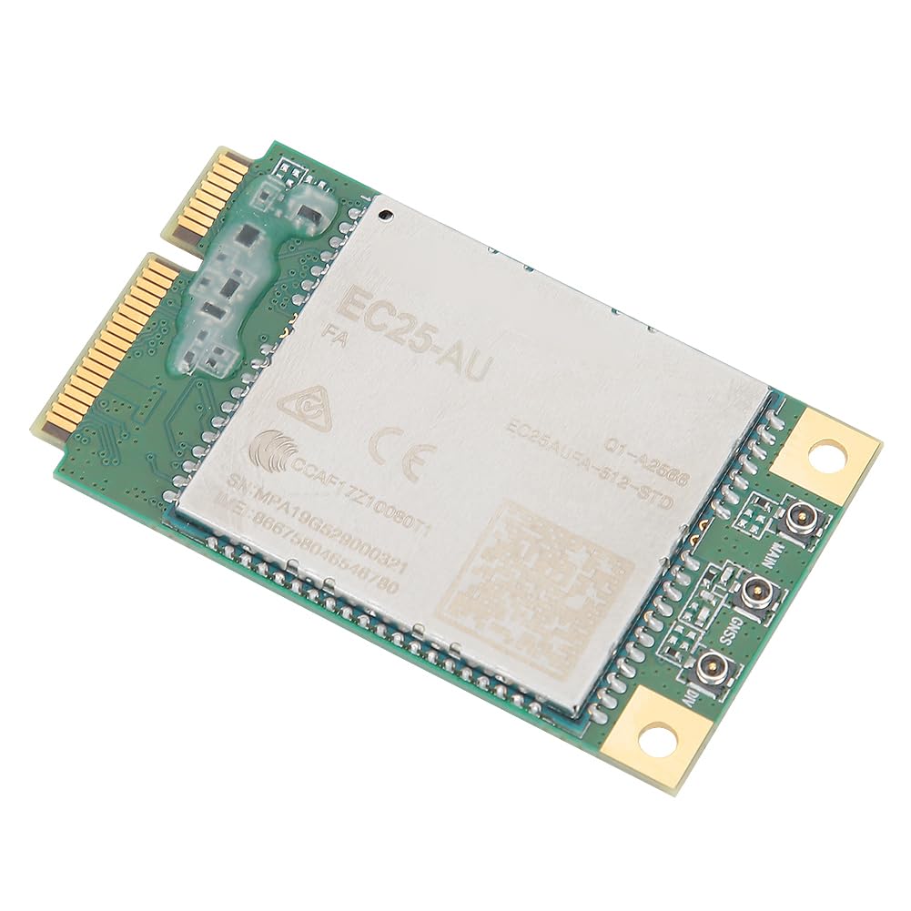 Módulo Mini PCI-E 4G LTE para Quectel EC25-AU en América Latina/Australia/Taiwán - Velocidad de Comunicación Rápida para Enrutadores Industriales, PDA - 1 Módulo 4G