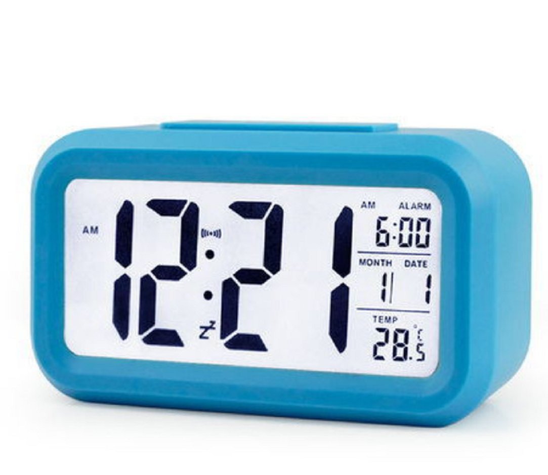 Amazon.co.jp: デジタル 目覚まし時計 大きい文字 見やすい 多機能