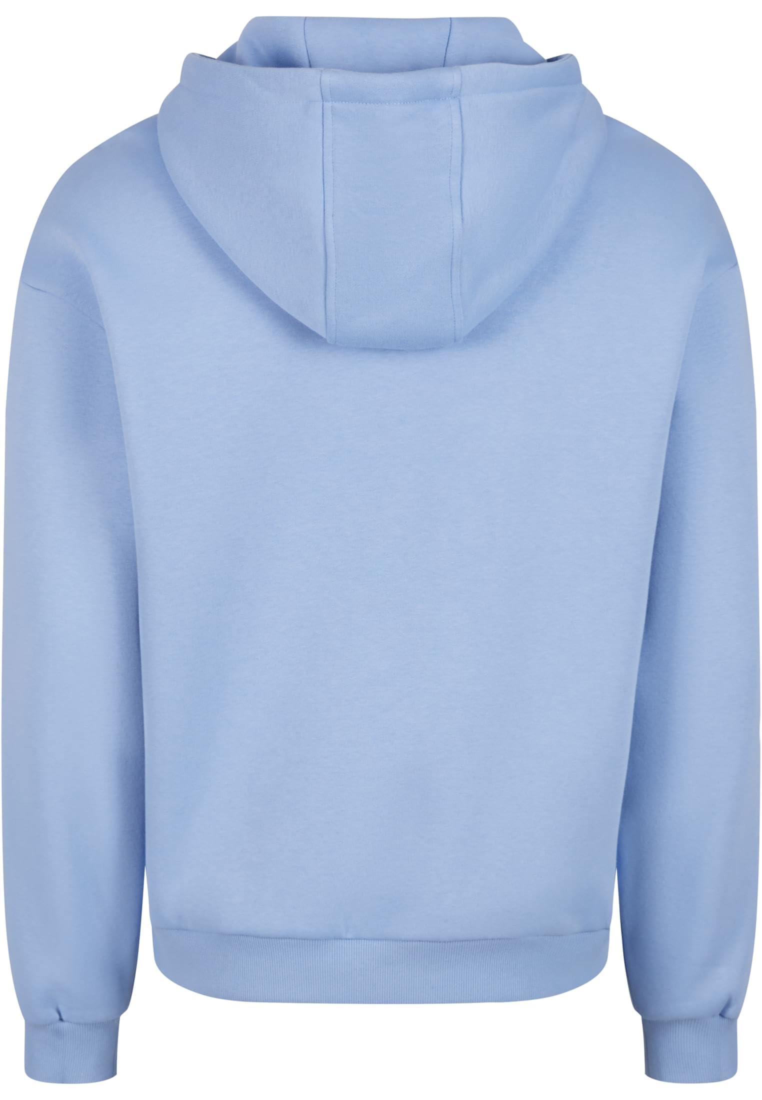 Urban Classics Fluffy Hombre Sudadera con Capucha Negro 70% algodón, 30% poliéster Regular