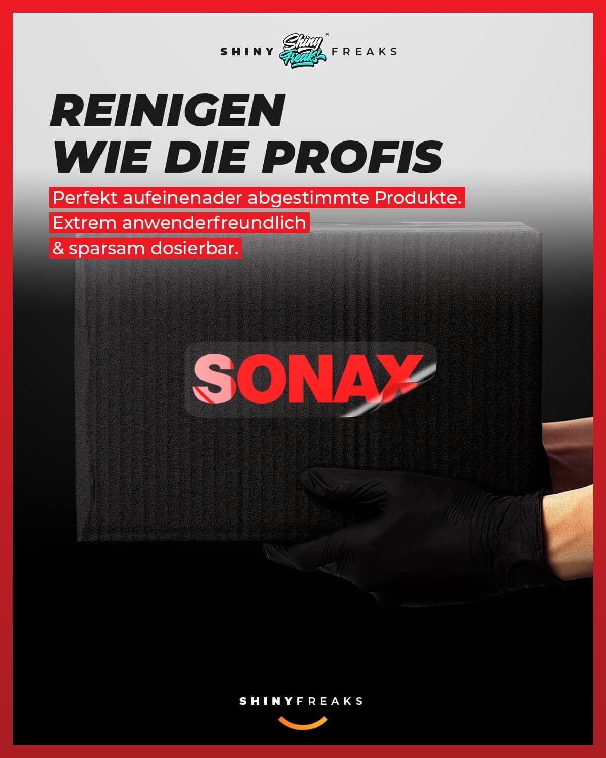 Auto Wascheimer Set 3,5GAL: Schmutzsieb & Deckel für die Auto Handwäsche + Sonax Shampoo + Sonax Detailer + Sonax FelgenBeast - schonende Reinigung für Lack & Felgen - Auto waschen | 11-teilig