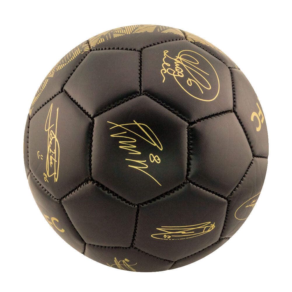 Chelsea FC Phantom Pallone (1) (Nero, Oro)