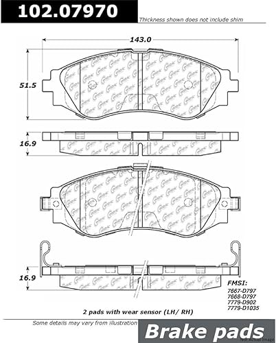 Miniatura 5 de Pastillas y rotores de freno delanteros, frenos y rotores de disco de freno de automóvil, pastillas metálicas para Chevrolet se adapta a Chevy Epica