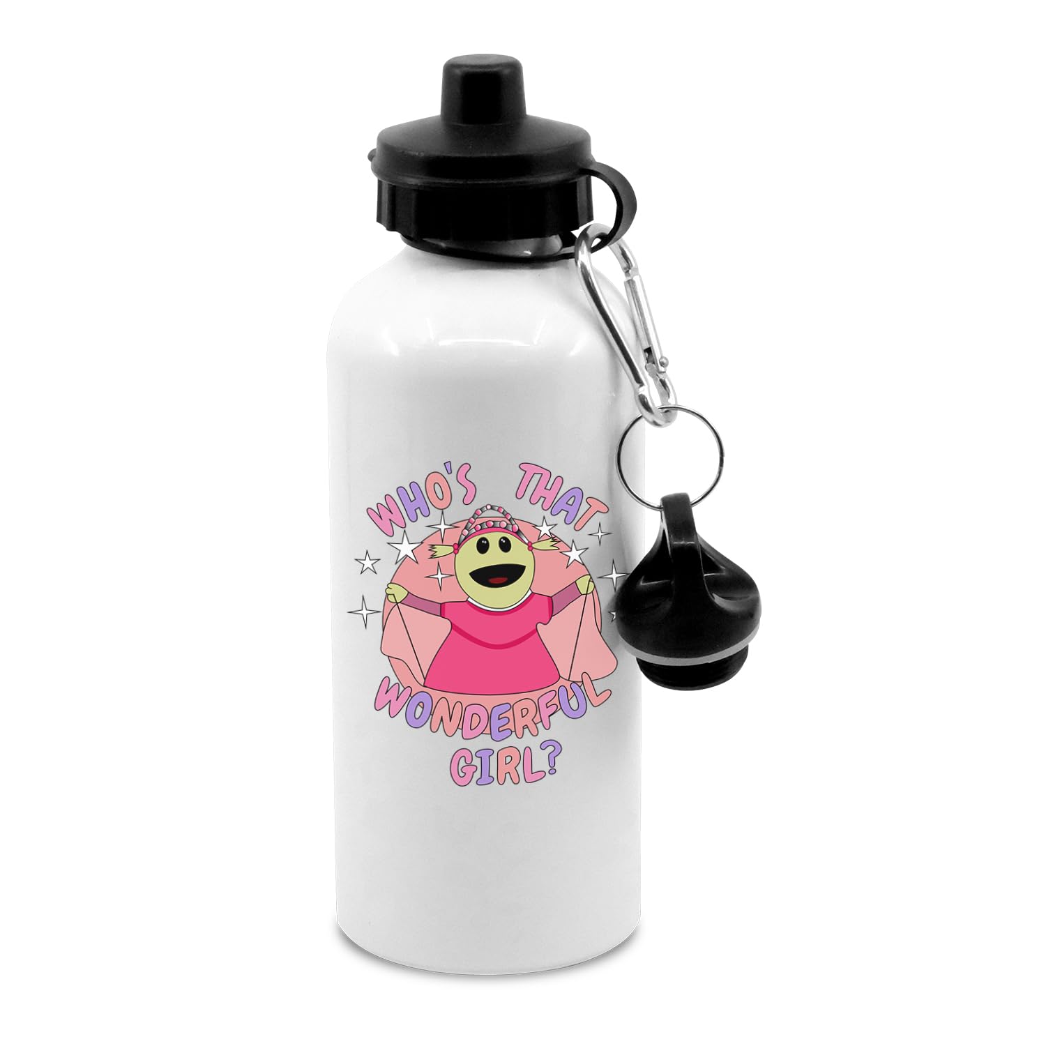 New Spirit Original Whose that wonderful girl nanalan mona water bottle with clip