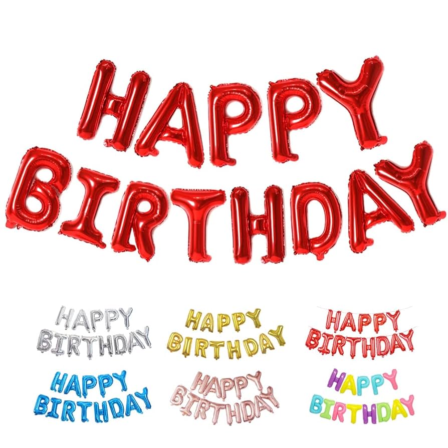 HAPPY BIRTHDAY 誕生日 飾り バルーン Amazon | Senteria 誕生日 バルーン 数字 風船 ピンク ドーナツ