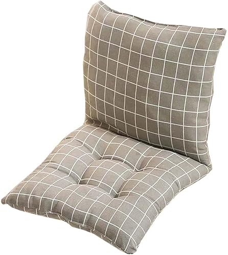 Cojines para silla de respaldo con lazos, juego de 421, cojines de asiento para silla de comedoroficina, antideslizantes, de una pieza, cojines para