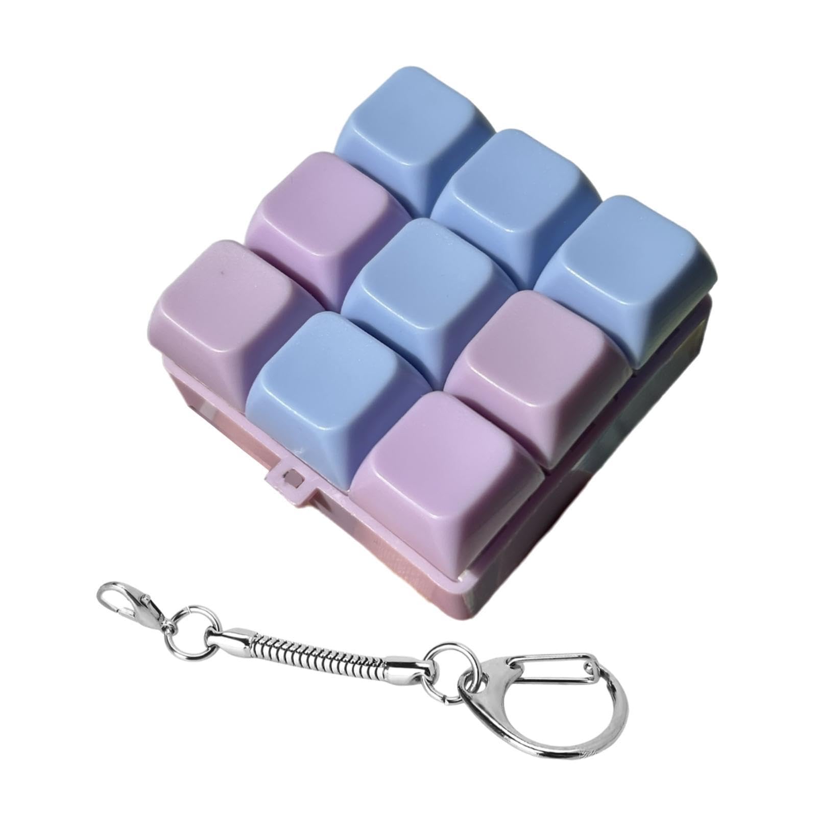 Amazon | Oshhni キーチェーン 9ボタン メカニカルキーボード