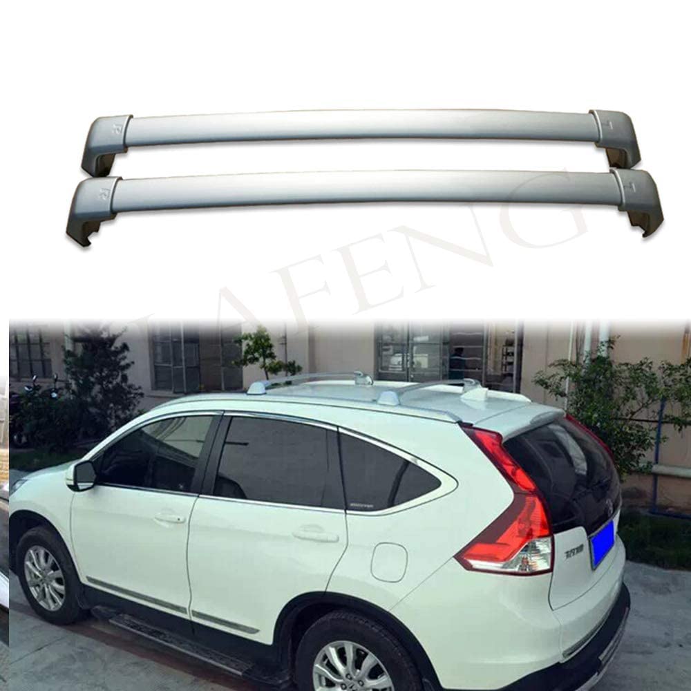 LAFENG Silver cross bar fits for 2012-2016 HONDA CR-V 2pcs aluminum alloy baggage racks roof carrier roof rails