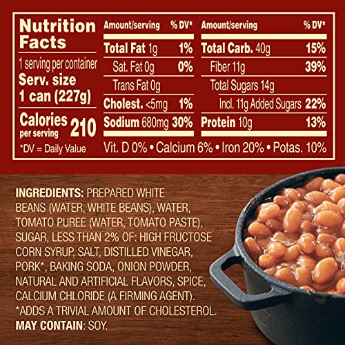 Image of Van Camp's Pork and Beans, Canned Beans, 8 oz