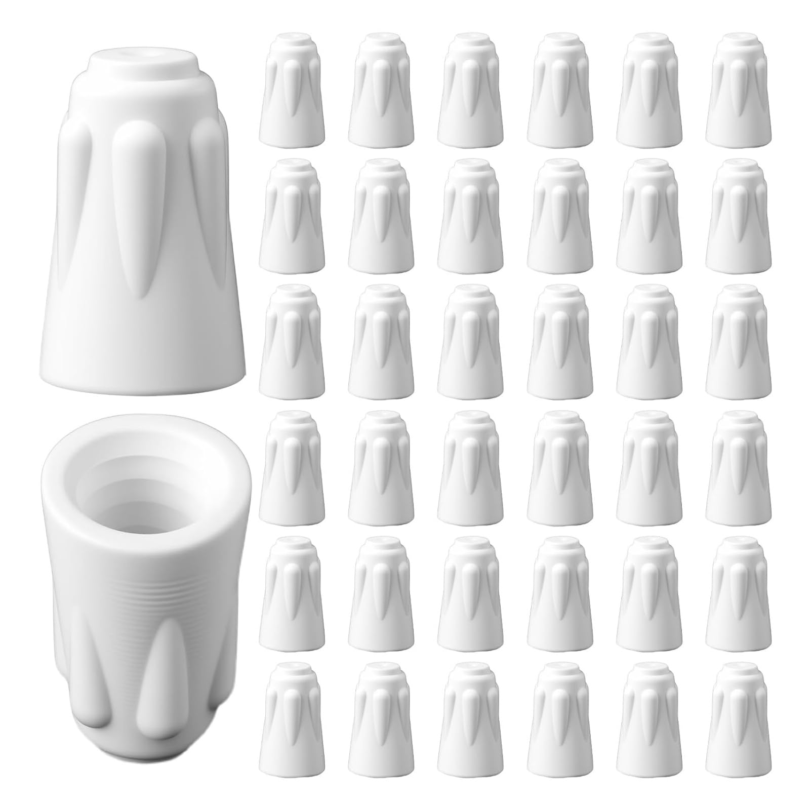 100 connettori in ceramica con dado di cablaggio per un collegamento sicuro e rapido per apparecchi ad alto riscaldamento