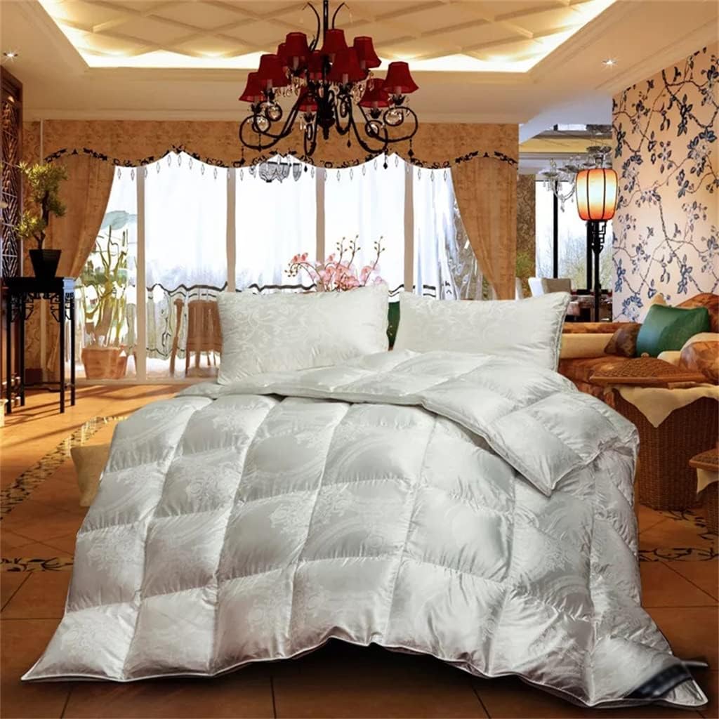 White Duck/Goose Down Winter Quilt Comforter Blanket Duvet Filling Twin Queen King Size Bedding Quilt(200x230cm 2800g)