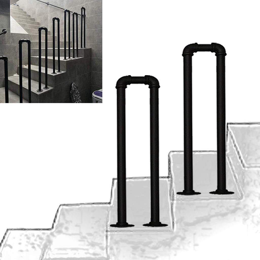 Rampe d'escalier antidérapante pour sécuriser les marches extérieures